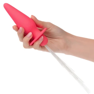 CALEXOTICS  LÕUNAVALGUSED VALGUSTAVAD ANAL PISTIKU 10 VIBRATSIOONI SILIKOONROOSA